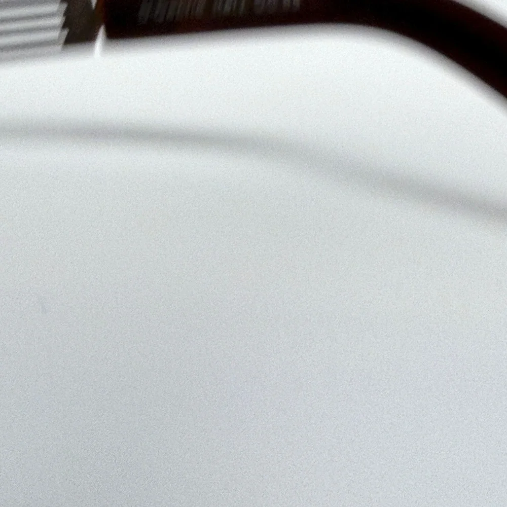 DiCaprio Brown Rectangular Eyeglasses‎ Frames 51-18-140 Striped Temple Design